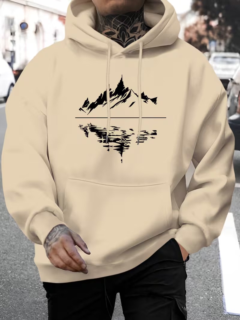 Men’s Graphic Pullover Hoodie